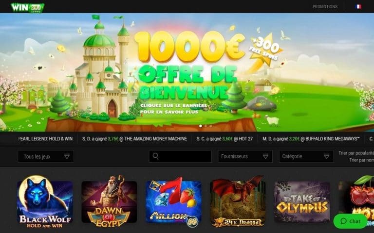 WinOui Salle de jeu Pourboire winoui casino bonus sans dépôt Spécifique 1000 + 365 FreeSpins Avis 2024